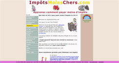 Desktop Screenshot of impotsmoinschers.com