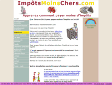 Tablet Screenshot of impotsmoinschers.com